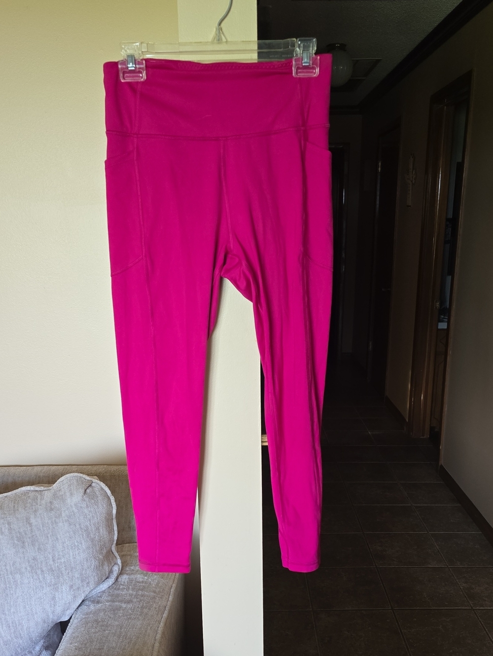 Victoria's Secret Bright Fuchsia High-Waist Leggings